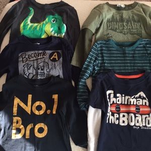 Boy’s long-sleeve shirt lot - size 3T